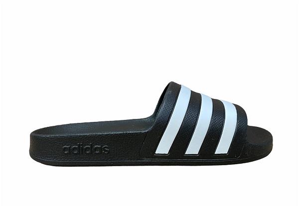 scarpe, zhu, Adidas Adilette Aqua ciabatta unisex per mare e piscina F35543 black white